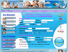 Tablet Screenshot of contact-mutuelle.fr